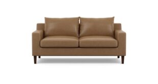 Small Leather Loveseat