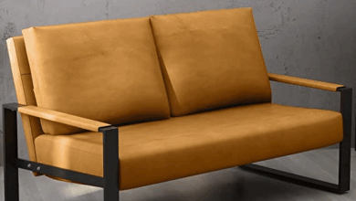 Small Leather Loveseat