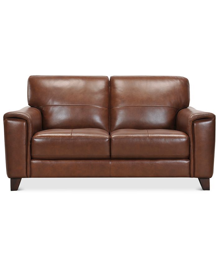 Small Leather Loveseat