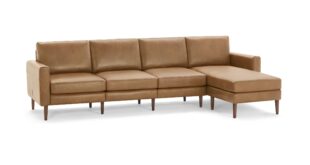 Small Leather Sectional Sofa