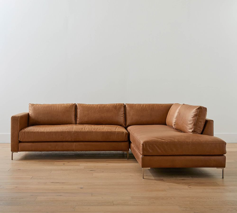 Small Leather Sectional Sofa