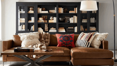 Small Leather Sectional Sofa