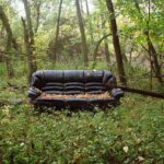 Sofa beds in retro style