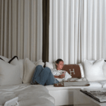 Sofa beds in white