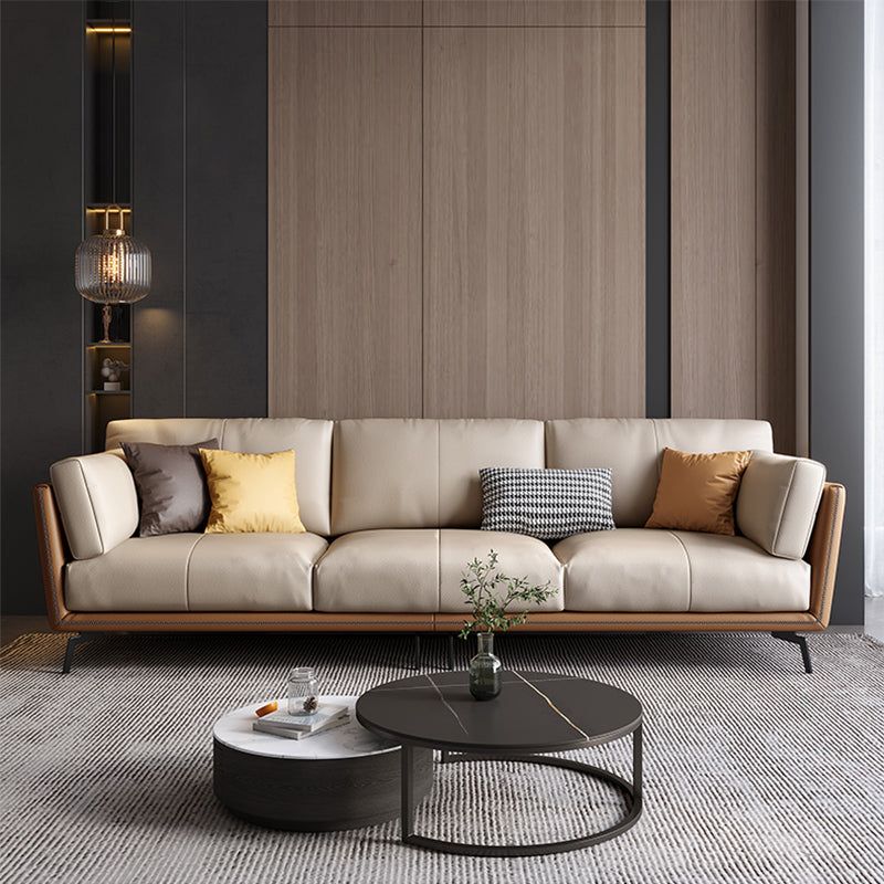 Modern Leather Sofa Elegant and Stylish Leather Furniture Option