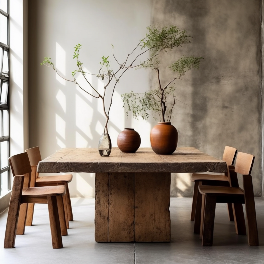 Solid Wood Dining Table