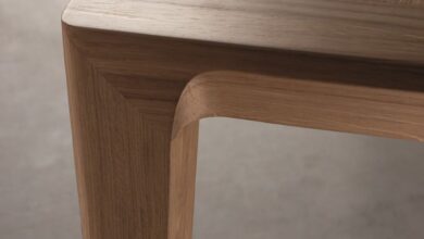 Solid Wood Dining Table