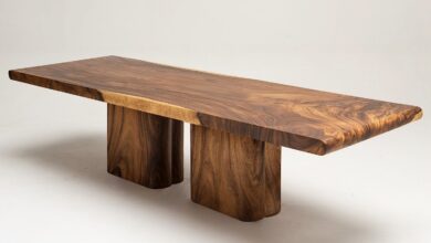 Solid Wood Dining Table