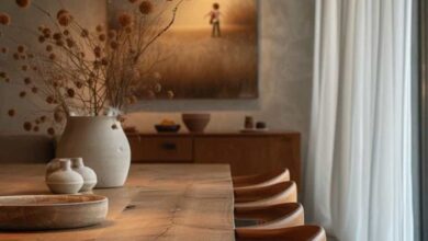 Solid Wood Dining Table