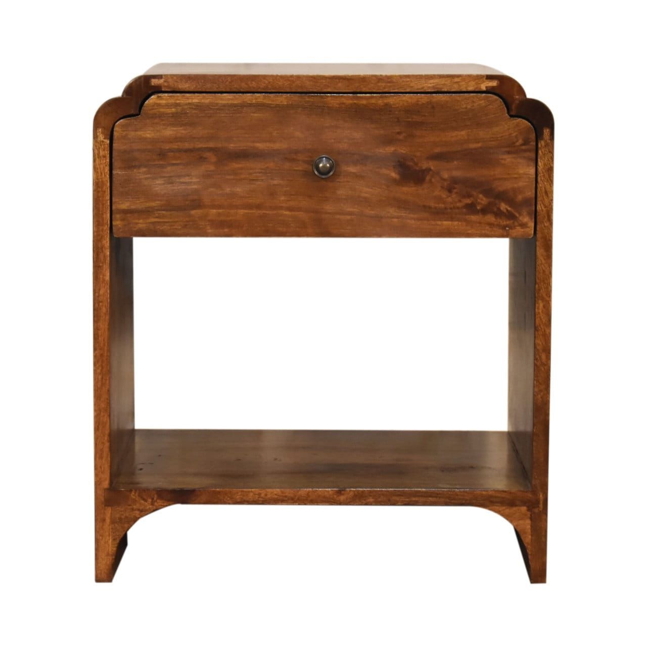 Solid wood bedside tables