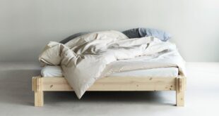 Solid wooden beds