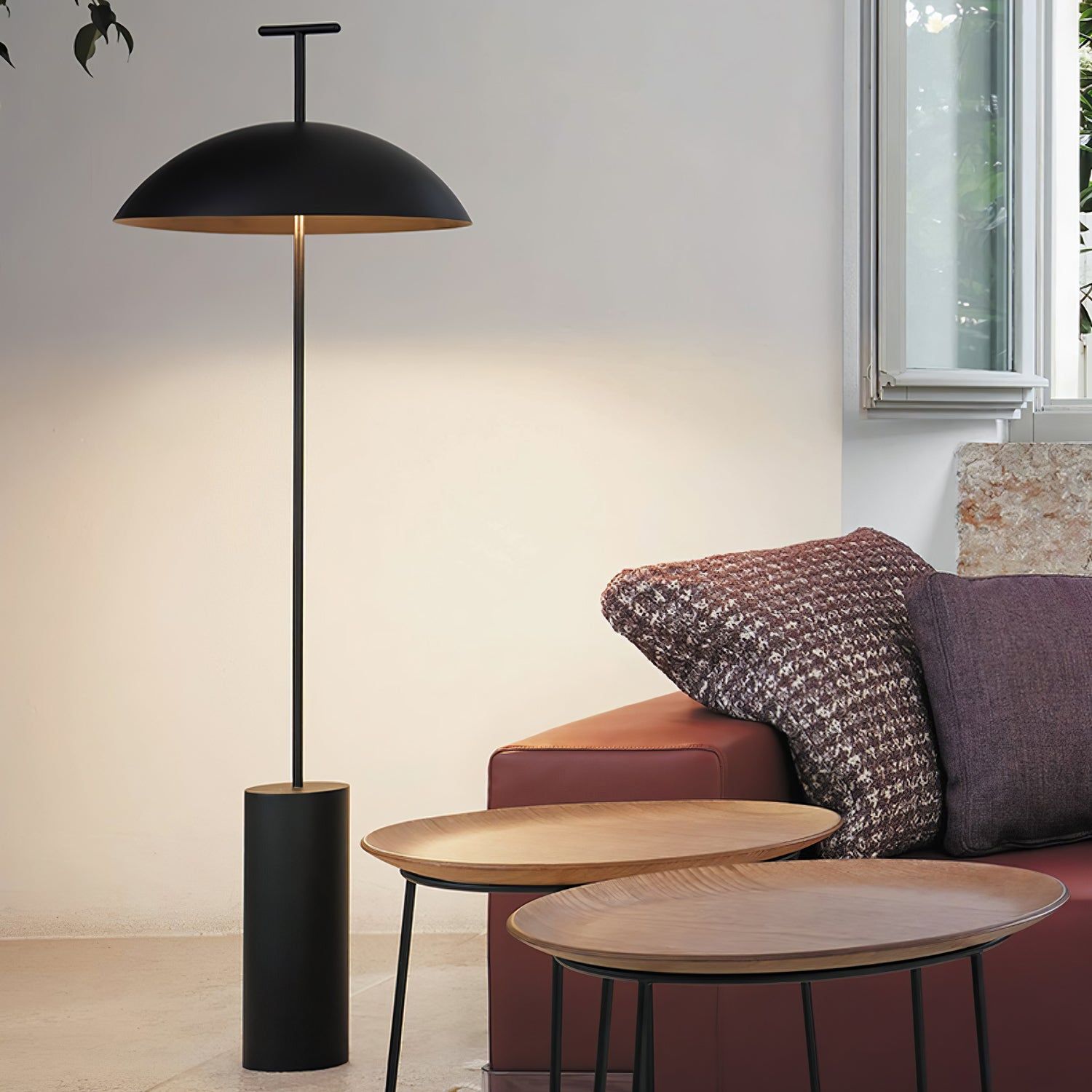 Stand floor lamp an elegant addition to any room