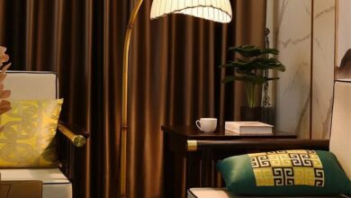 Stand floor lamp