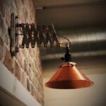 Steampunk wall lamp