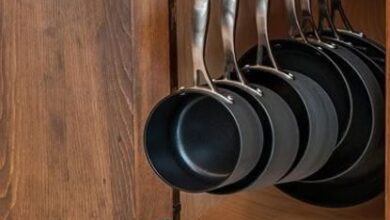 Storage space in the kitchen