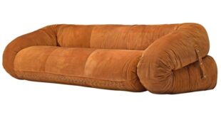 Suede Sofa