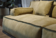 Suede Sofa