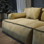 Suede Sofa
