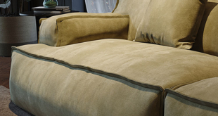 Suede Sofa