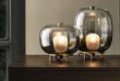 Table lamps in glass