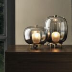 Table lamps in glass
