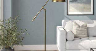 Task floor lamp for reading