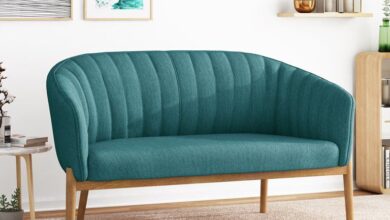 Teal Loveseats
