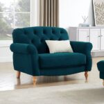 Teal Loveseats