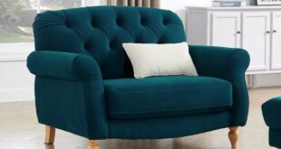 Teal Loveseats