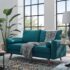 Teal Loveseats