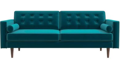 Teal Loveseats