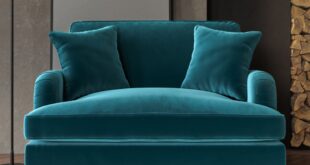 Teal Loveseats