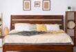 Bed frames made of acacia