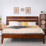Bed frames made of acacia