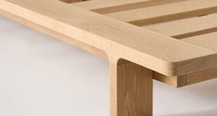 Bed frames made of oak