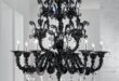 beautiful black chandelier