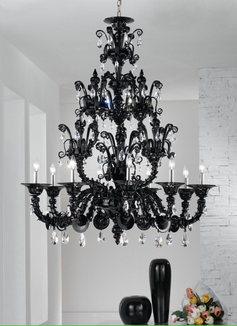 The Stunning Elegance of a Black Chandelier: Adding Sophistication to Any Room