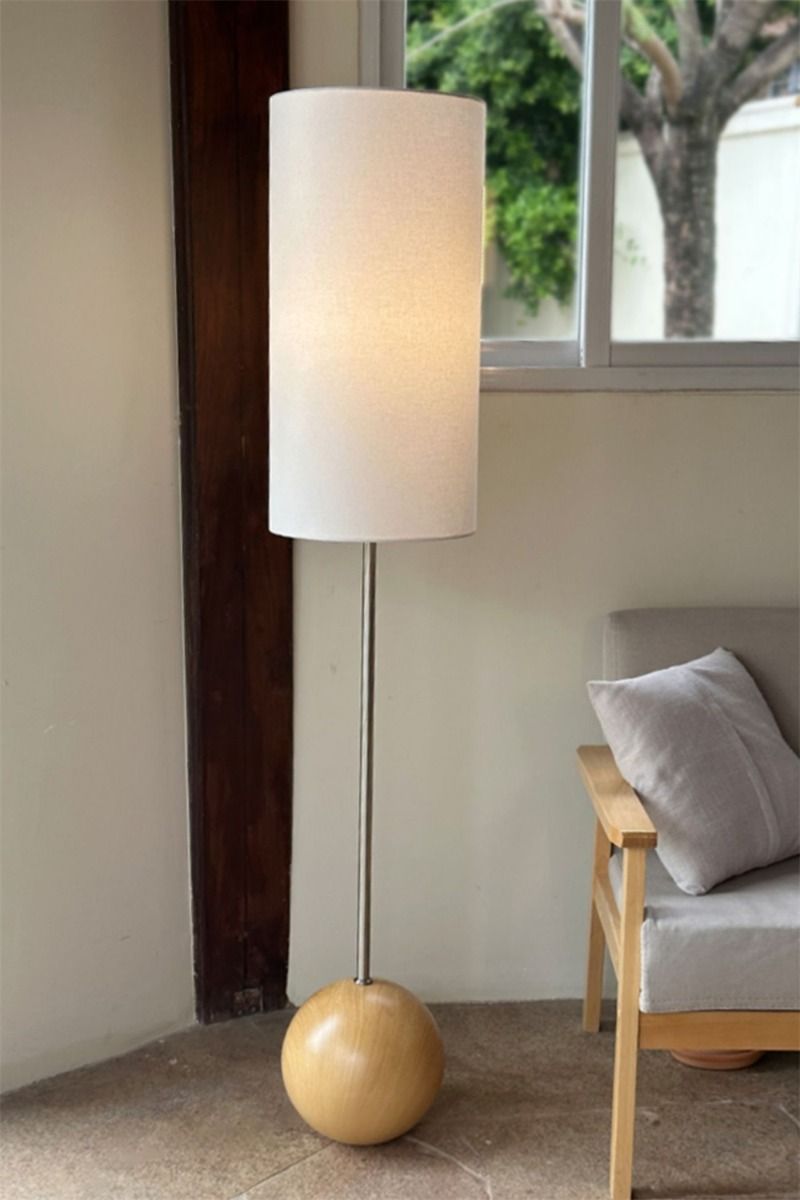 The corner floor lamp adding style and functionality to your space