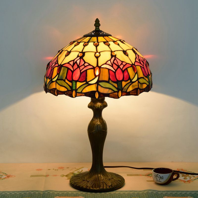 Tiffany style lamps beautiful and timeless representations of stained glass art