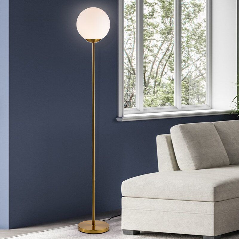 Torchiere Floor Lamp Offers Elegant Lighting Solution