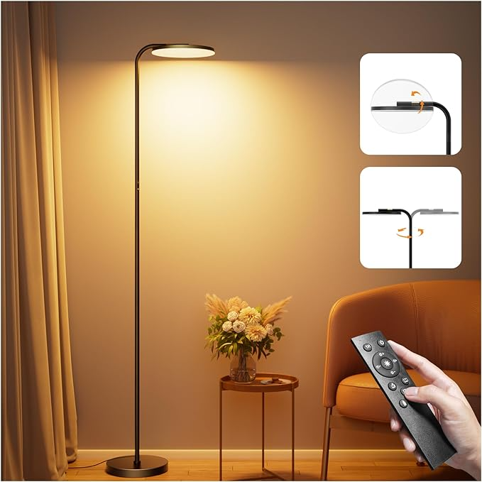 Torchiere floor lamps Elegant Lighting Solution for Dark Corners of Your Home