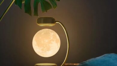 touch of a lamp