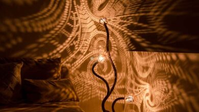 touch of a lamp