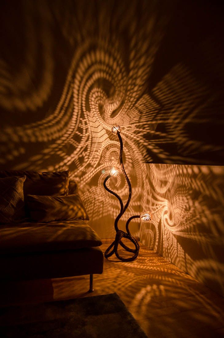 Touch of a lamp sparks creativity