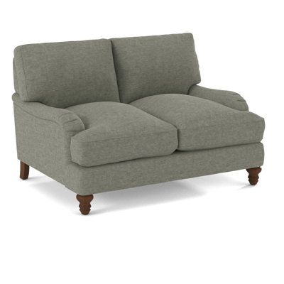 Traditional Loveseat Cozy Two-Seater Sofa for Classic Home Decor