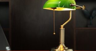 Traditional desk lamp