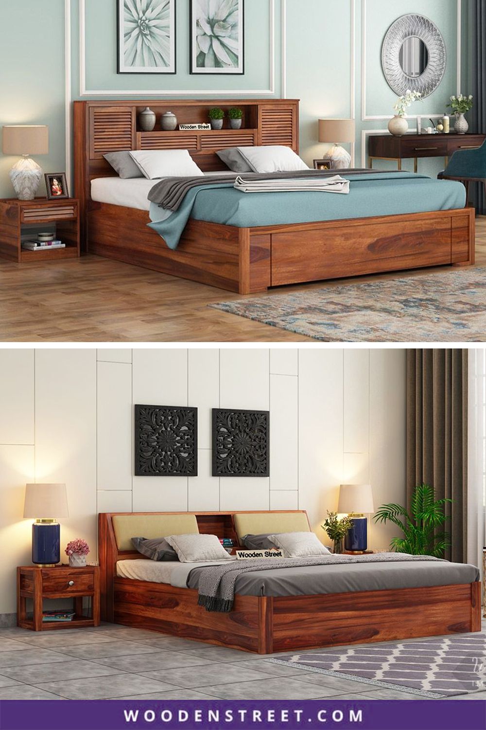 Trendy Solid wood beds 10 Stylish Wooden Bed Designs for a Modern Bedroom