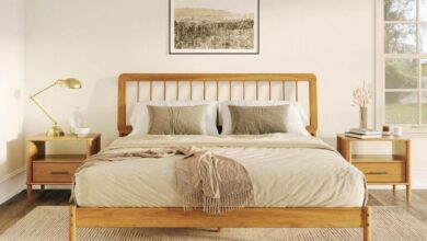 Trendy Solid wood beds