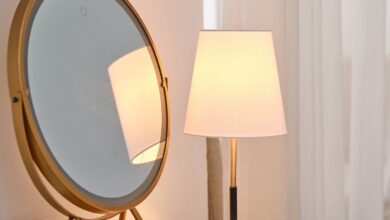 Trendy table lamp
