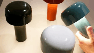 Trendy table lamp